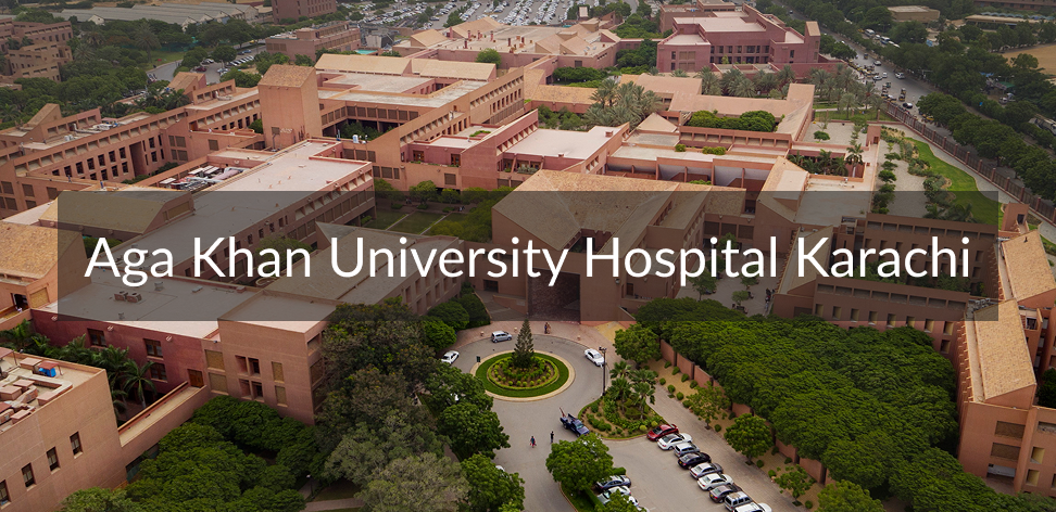 Aga Khan University Hospital Banner