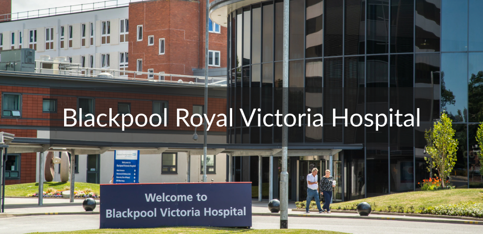 Blackpool Victoria Hospital Banner