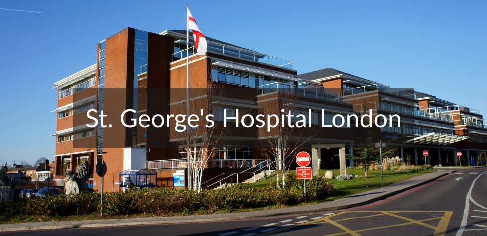 St. George's Hospital Banner