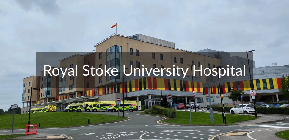 Royal Stoke University Hospital Banner