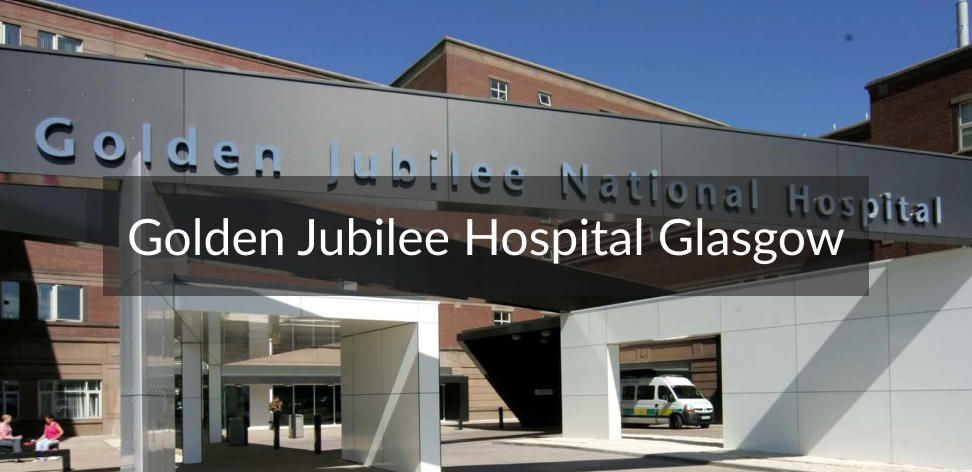 Golden Jubilee Hospital Banner