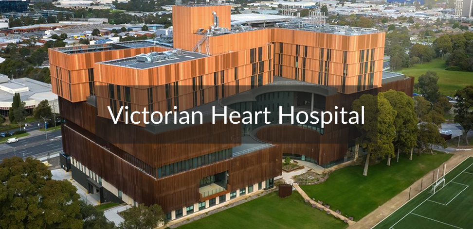 Victorian Heart Hospital Banner
